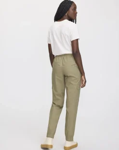 Poplin Jogger with Cargo Pockets