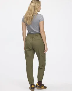 Poplin Jogger with Cargo Pockets - Tall
