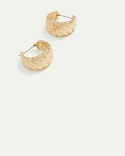 Ridged Chunky Hoops