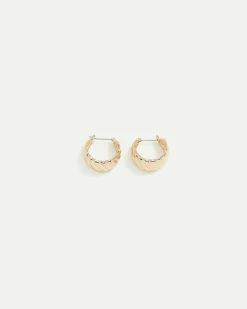 Ridged Chunky Hoops
