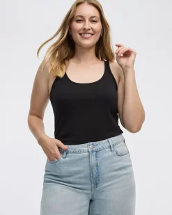 Scoop-Neck Tank Top - R Essentials