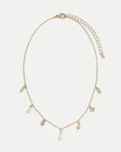 Short Necklace with Charms