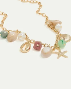 Short Necklace with Charms