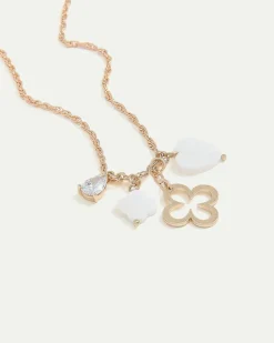 Short Necklace with Charms