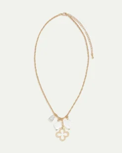 Short Necklace with Charms