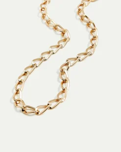 Short Oval Link Chain Necklace