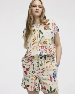 Shorts with Elastic Waistband
