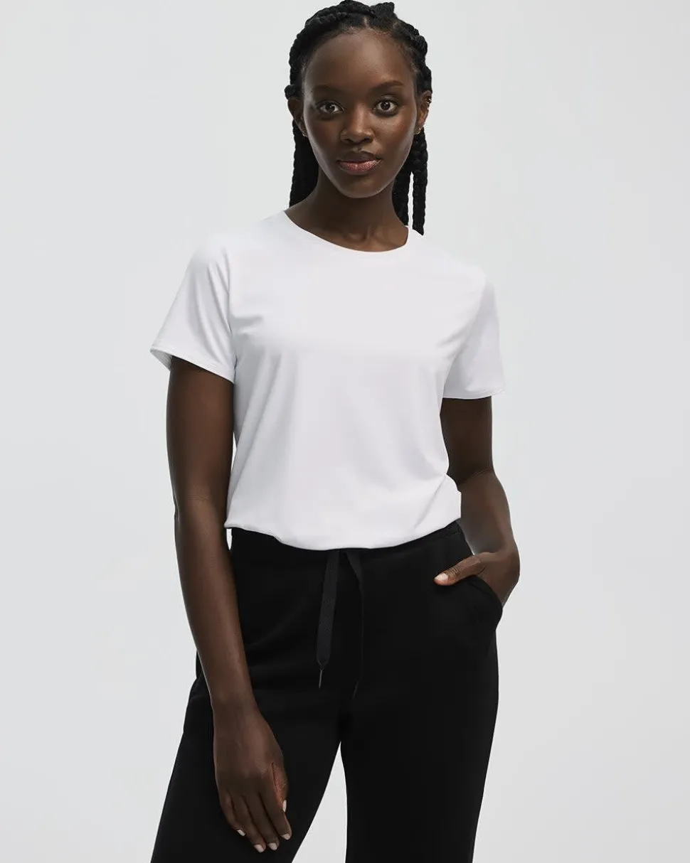 Short-Sleeve Crew-Neck Tee - DRY-LUX (R) Hyba Essentials