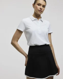 Short-Sleeve Polo Piqu&eacute; Tee - Hyba