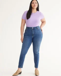 Skinny-Leg High-Rise Jean - The Signature (R) - Curvy Fit