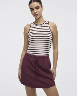 Skort with Elastic Waistband - Hyba