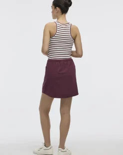 Skort with Elastic Waistband - Hyba