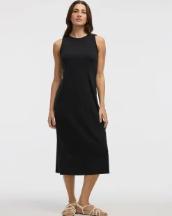 Sleeveless Column Midi Dress