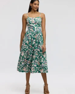 Sleeveless Midi Dress with Sweetheart Neckline - Toni Fifi. x Reitmans