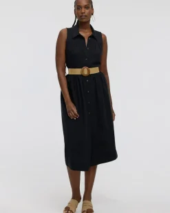 Sleeveless Midi Shirt Dress - Toni Fifi. X Reitmans