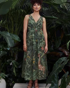 Sleeveless V-Neck Maxi Dress - Toni Fifi. x Reitmans