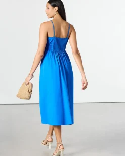 Sleeveless V-Neck Maxi Dress