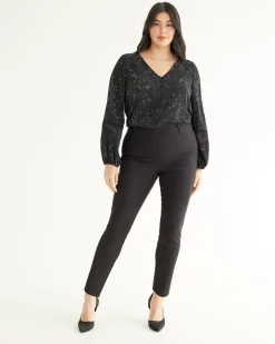 Slim-Leg High-Rise Ankle Pant - The Iconic (R) - Tall