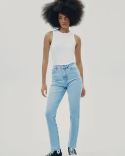 Slim-Leg High-Rise Jean - The Vintage - Petite