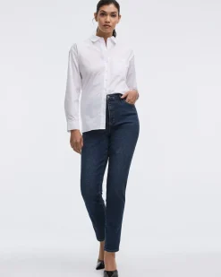 Slim-Leg High-Rise Jean - The Vintage - Petite