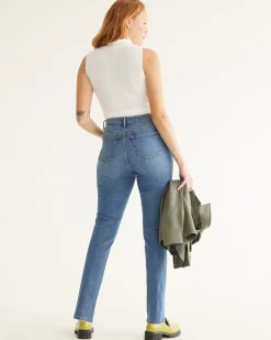 Slim-Leg High-Rise Jean - The Vintage - Petite