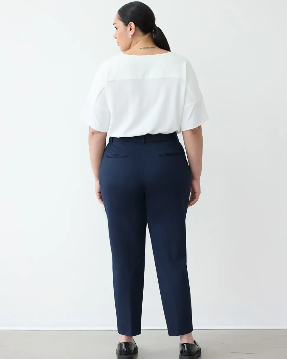 Slim-Leg High-Rise Pant - The Classic Stretch - Curvy Fit