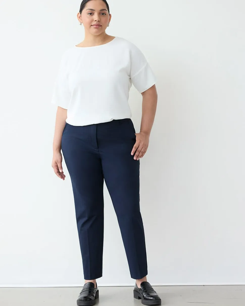 Slim-Leg High-Rise Pant - The Classic Stretch - Curvy Fit