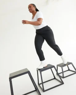 Slim-Leg Pant with Elastic Waistband - Hyba