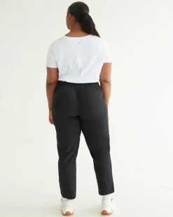 Slim-Leg Pant with Elastic Waistband - Hyba