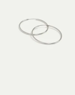 Stainless Steel Large Basic Hoops