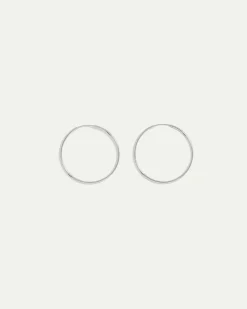 Stainless Steel Large Basic Hoops