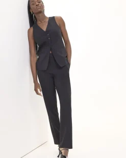 Straight-Leg High-Rise Pant - The Timeless - Petite