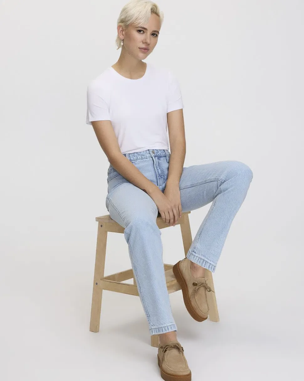 Straight-Leg Mid-Rise Jean - The Classic - Tall