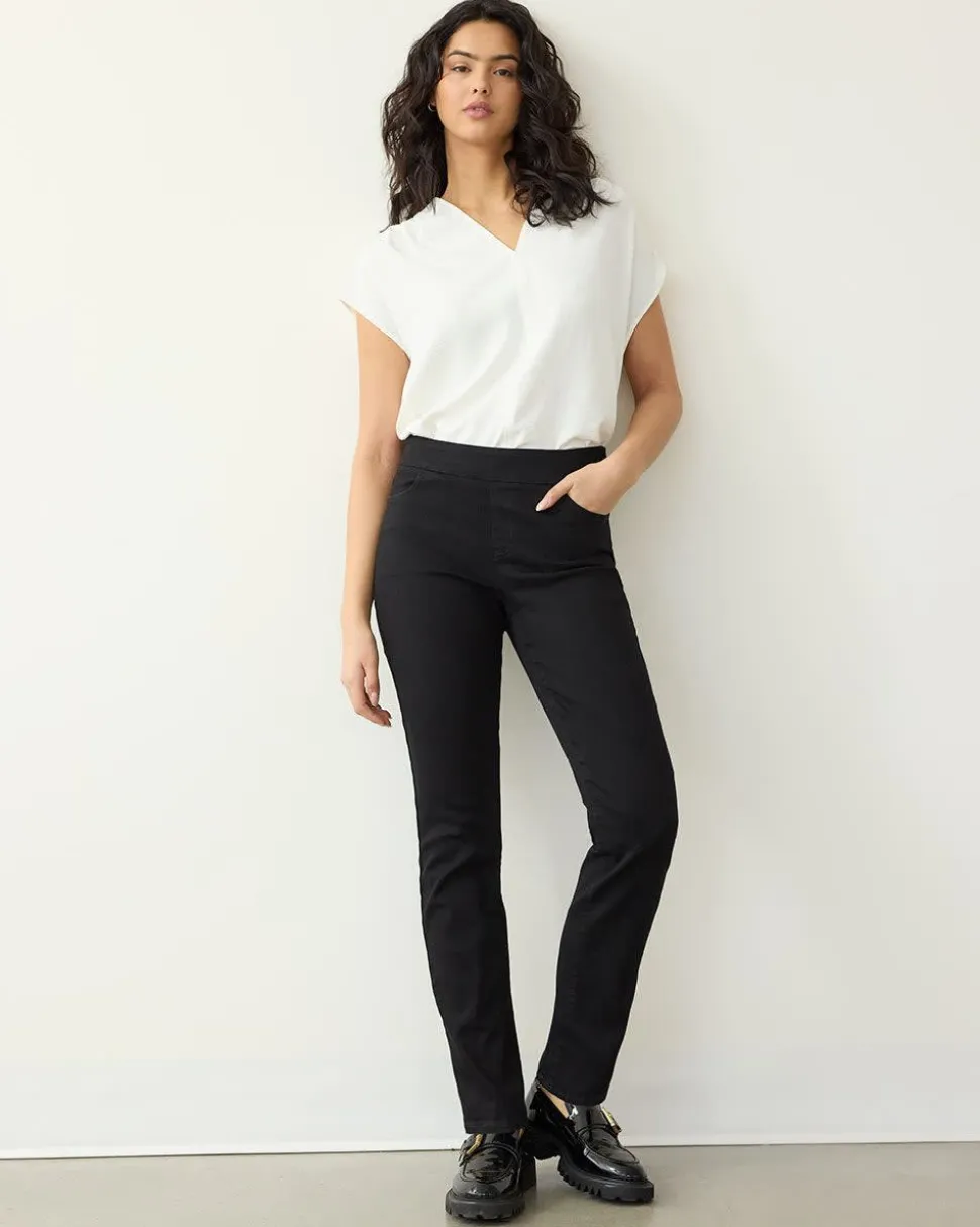 Straight-Leg Mid-Rise Jean - The Comfort - Tall