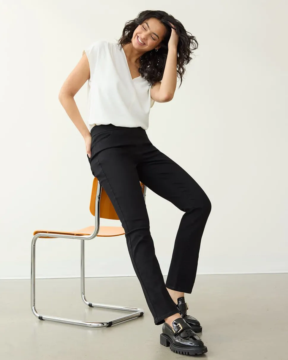 Straight-Leg Mid-Rise Jean - The Comfort - Tall