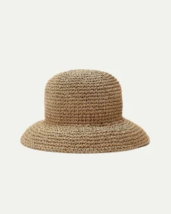 Straw Bucket Hat
