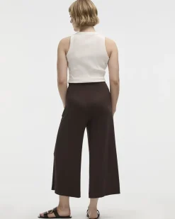 Stretch Pull-On Gaucho Pants - Petite