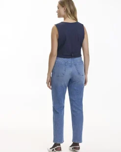 Tapered-Leg High-Rise Jean - The Mom Jeans - Tall
