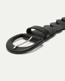 Twisted Faux Leather Belt