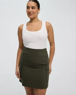 Utility Mini Skirt