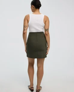 Utility Mini Skirt