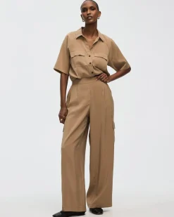 Wide-Leg Cargo Pant - Tall