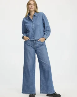 Wide-Leg High-Rise Jean - Curvy Fit