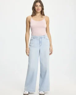 Wide-Leg High-Rise Jean - Tall
