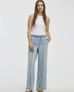 Wide-Leg High-Rise Jean - Tall
