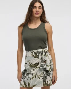 Wrap Mini Skirt